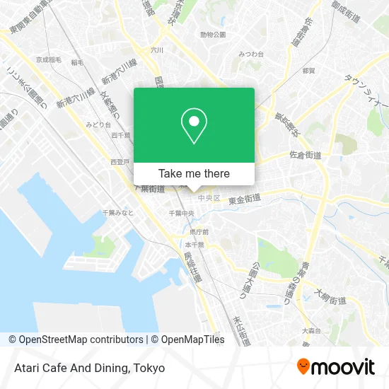 Atari Cafe And Dining map