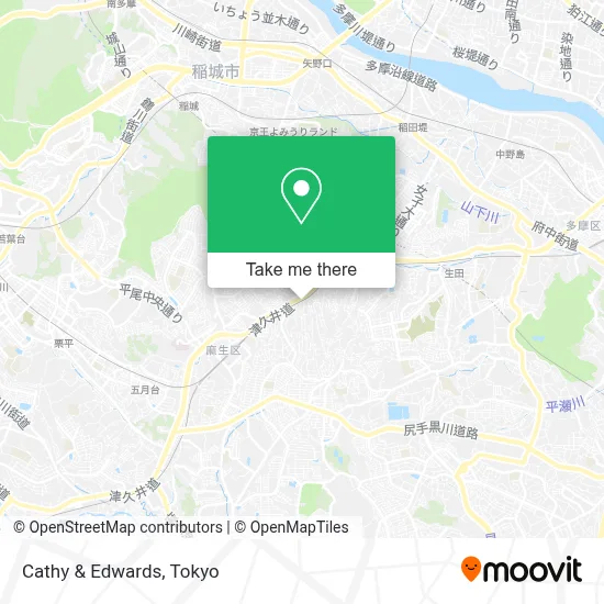 Cathy & Edwards map