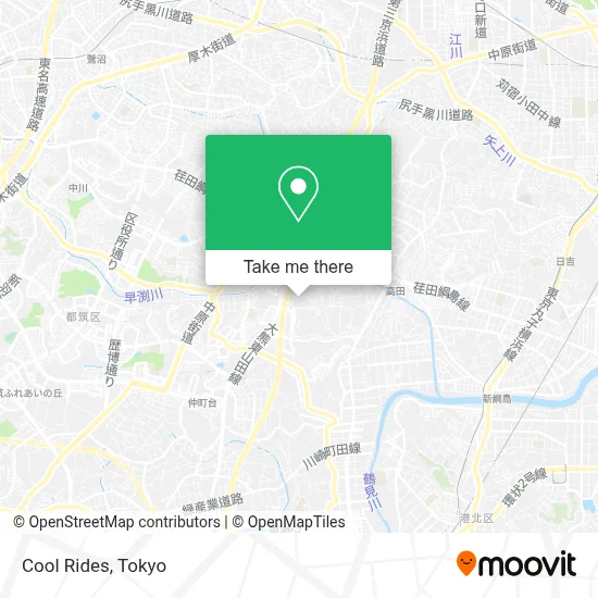 Cool Rides map