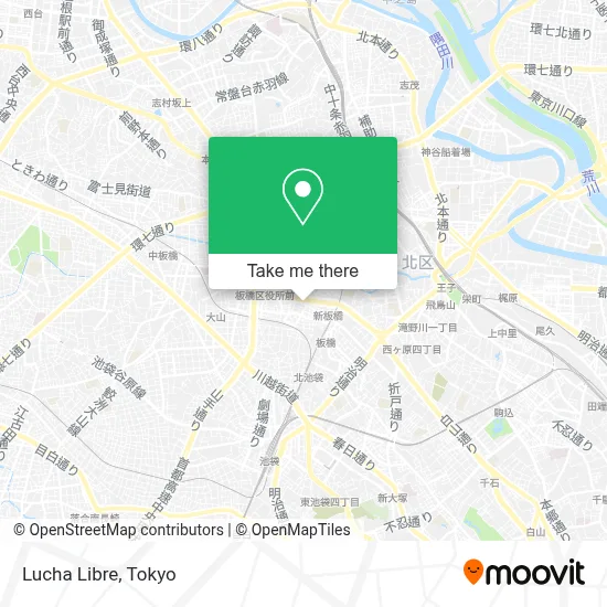 Lucha Libre map