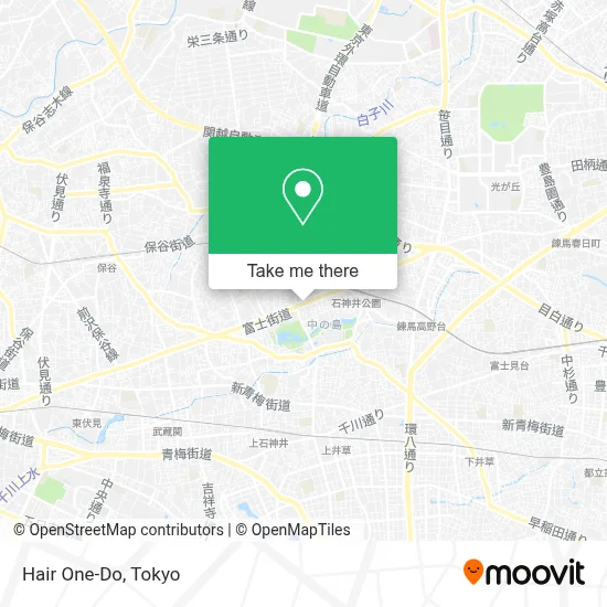 Hair One-Do map