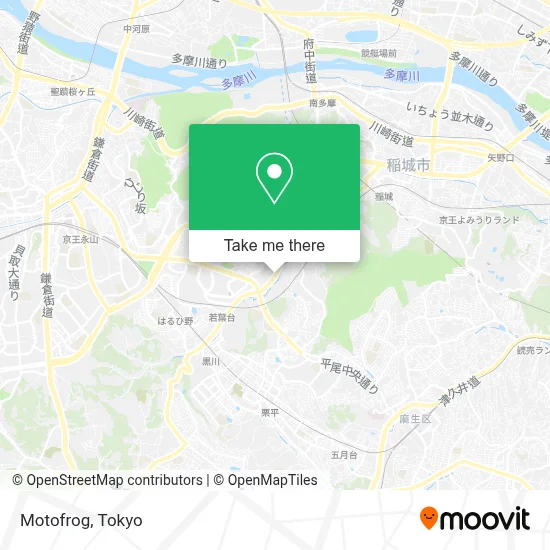 Motofrog map