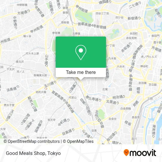 Good Meals Shop map