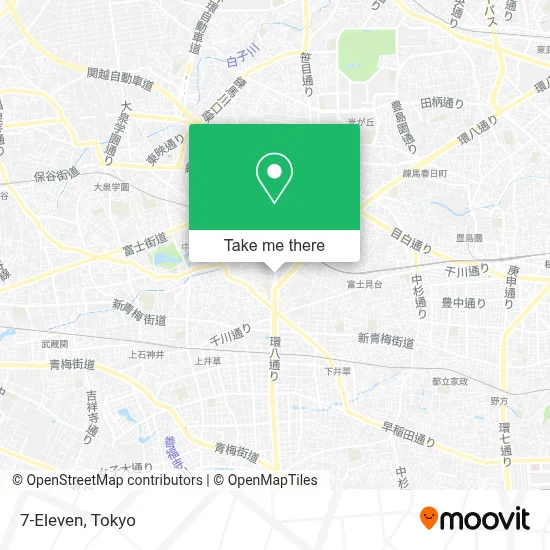 7-Eleven map
