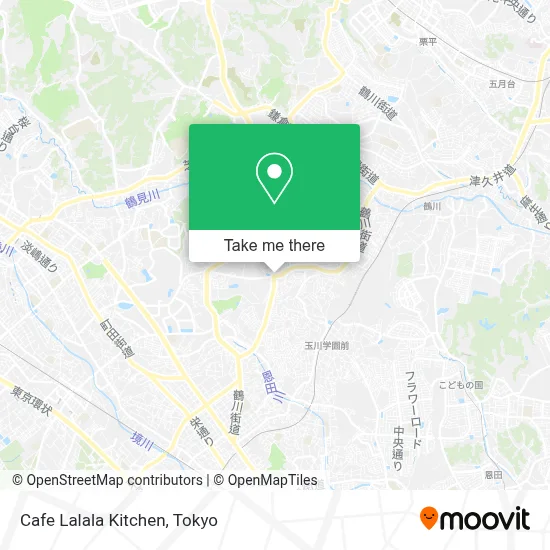 Cafe Lalala Kitchen map