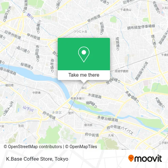 K.Base Coffee Store map