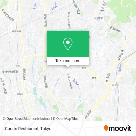 Coco's Restaurant map