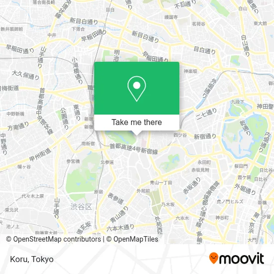 Koru map
