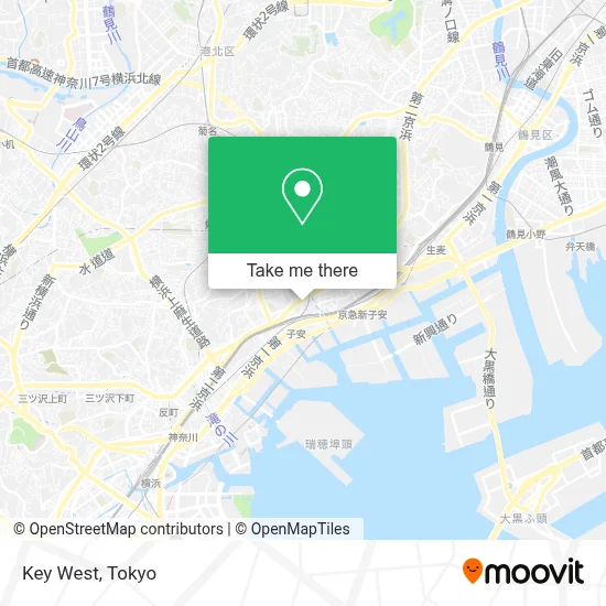 Key West map