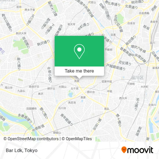 Bar Ldk map