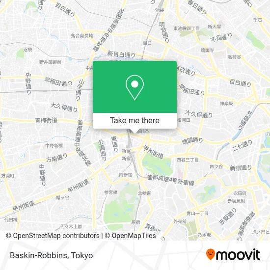 Baskin-Robbins map