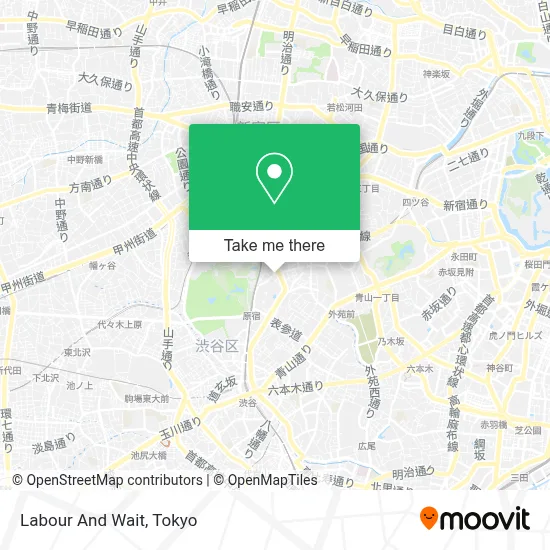 Labour And Wait map