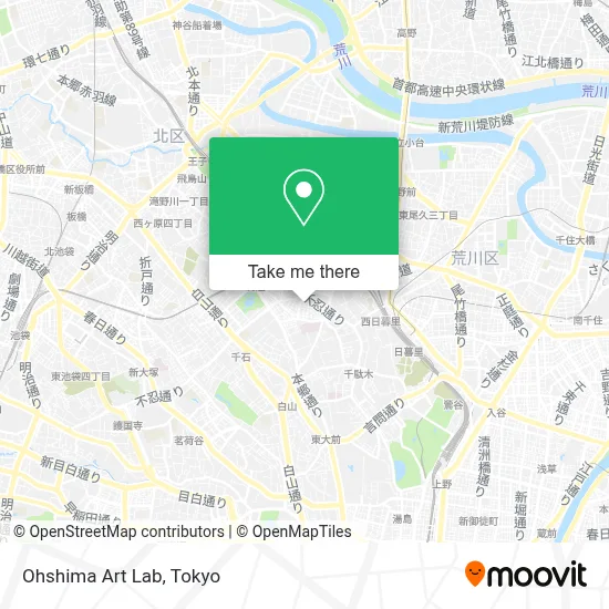 Ohshima Art Lab map