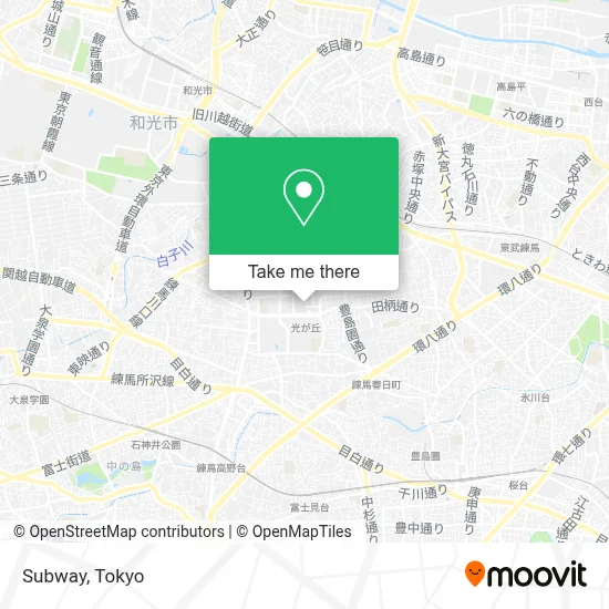 Subway map