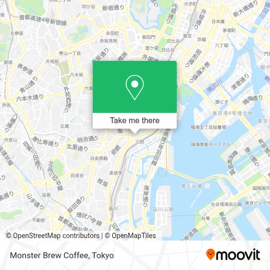Monster Brew Coffee map