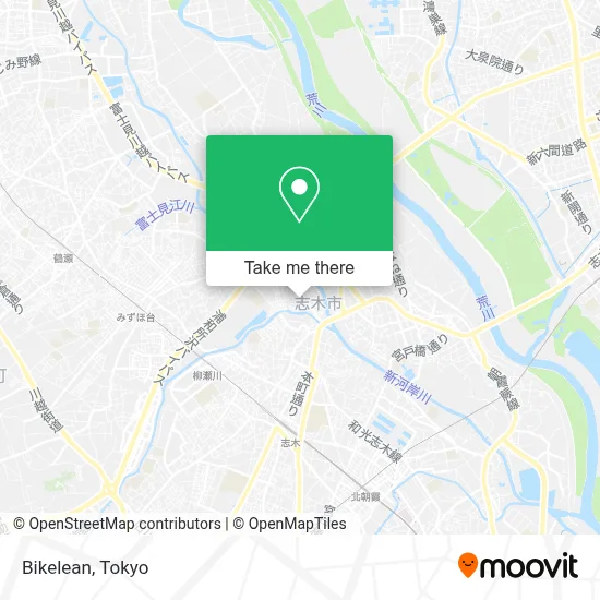 Bikelean map