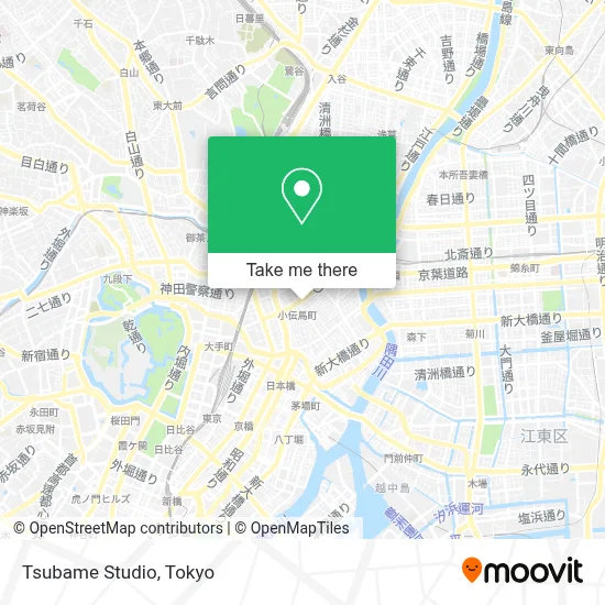 Tsubame Studio map