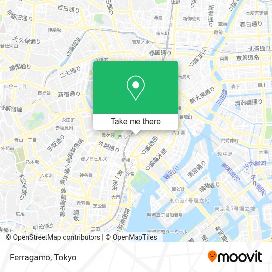 Ferragamo map