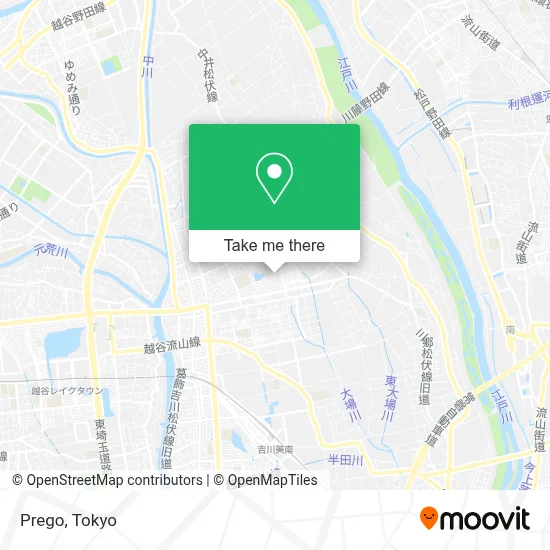 Prego map
