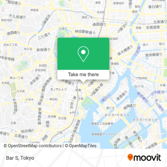 Bar S map