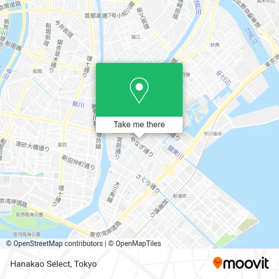 Hanakao Select map