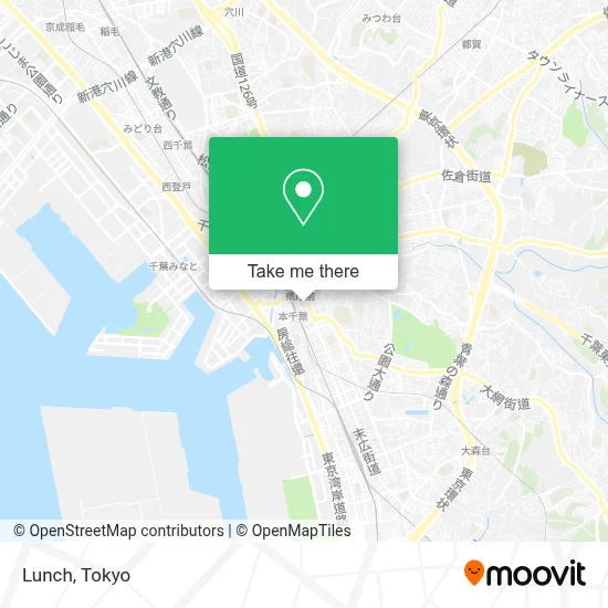 Lunch map
