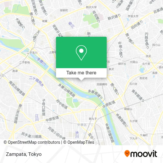 Zampata map