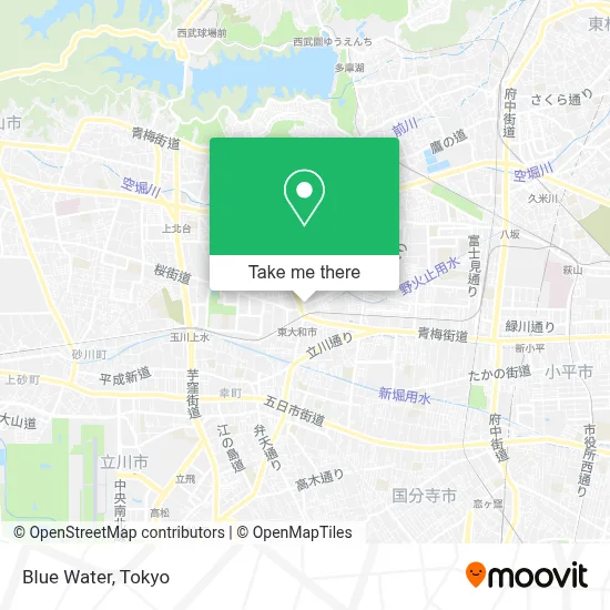 Blue Water map