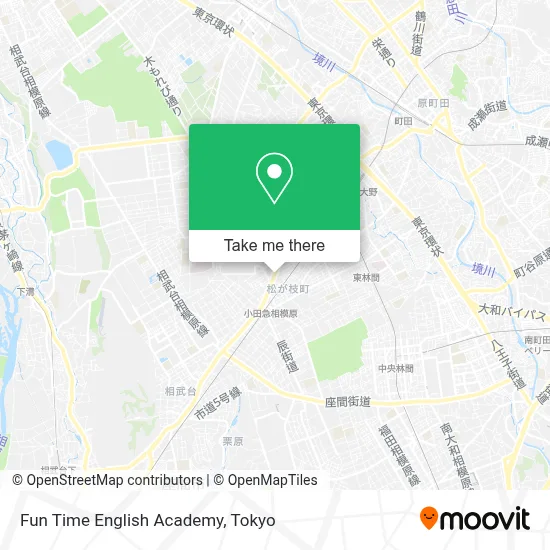 Fun Time English Academy map