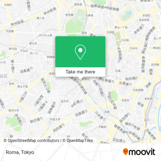 Roma map