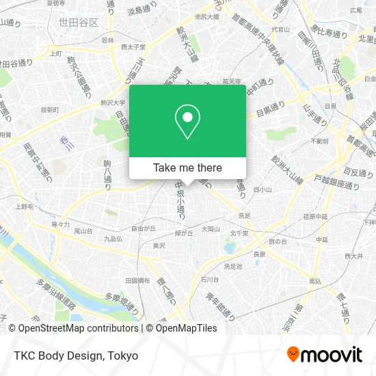 TKC Body Design map
