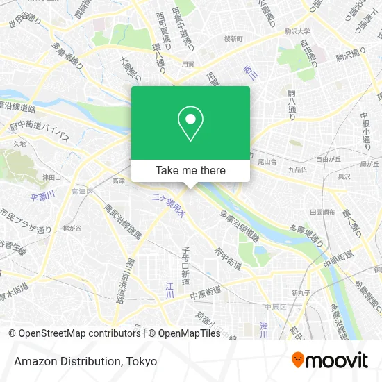 Amazon Distribution map