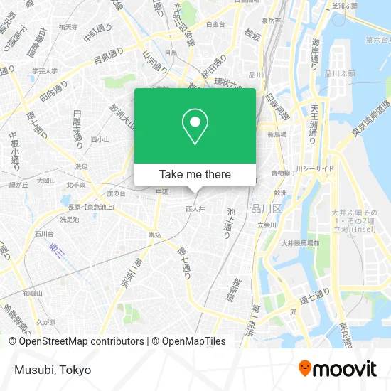 Musubi map