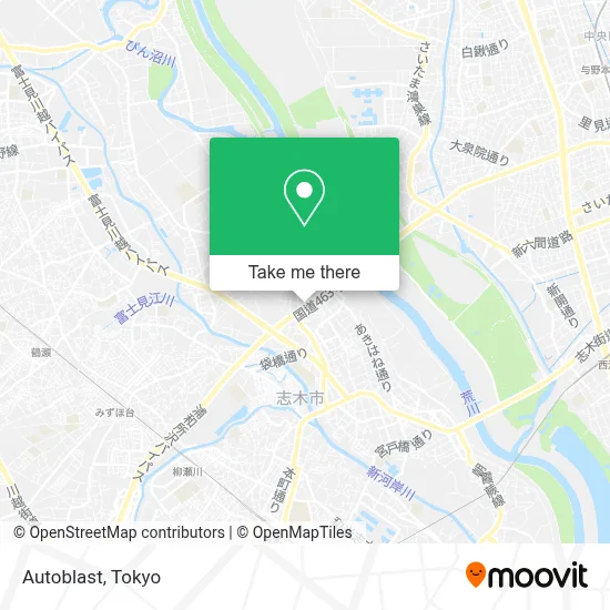 Autoblast map
