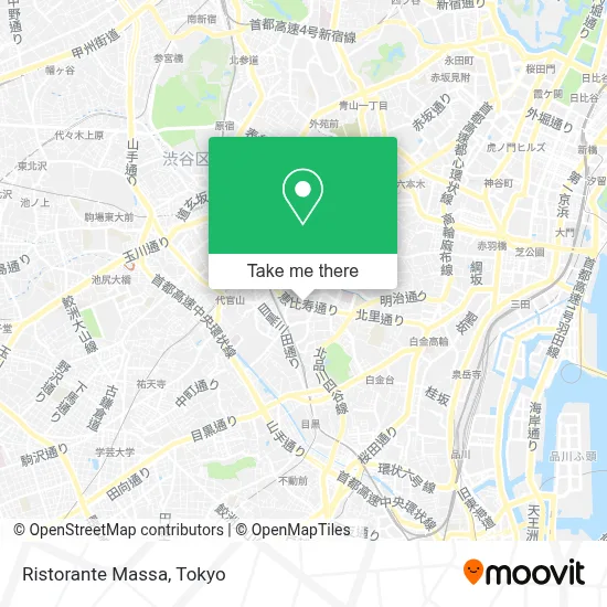 Ristorante Massa map