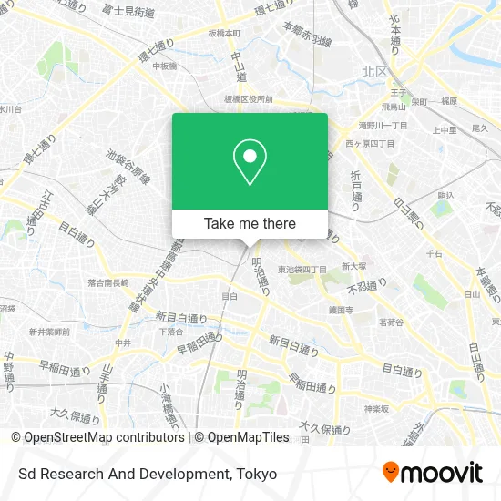 Sd Research And Development map
