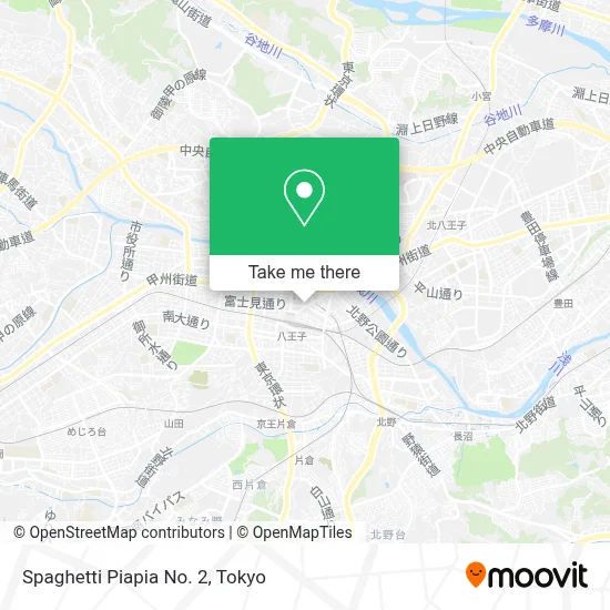Spaghetti Piapia No. 2 map
