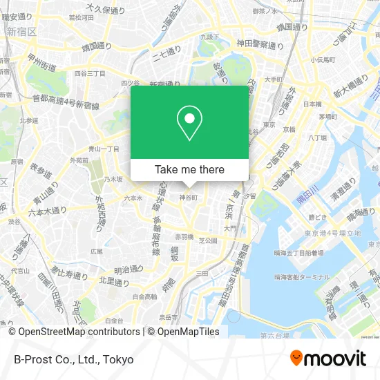 B-Prost Co., Ltd. map