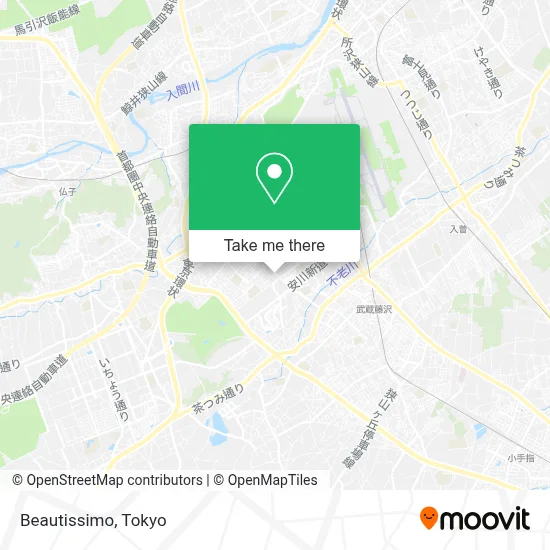 Beautissimo map