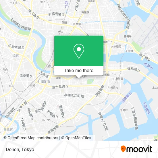 Delien map