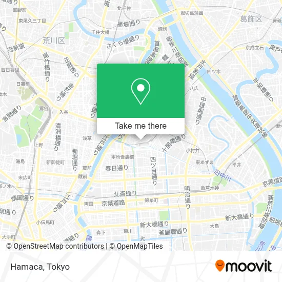 Hamaca map