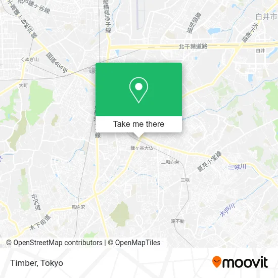 Timber map