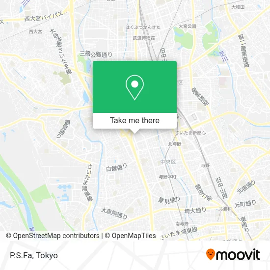 P.S.Fa map