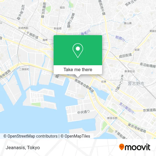 Jeanasis map