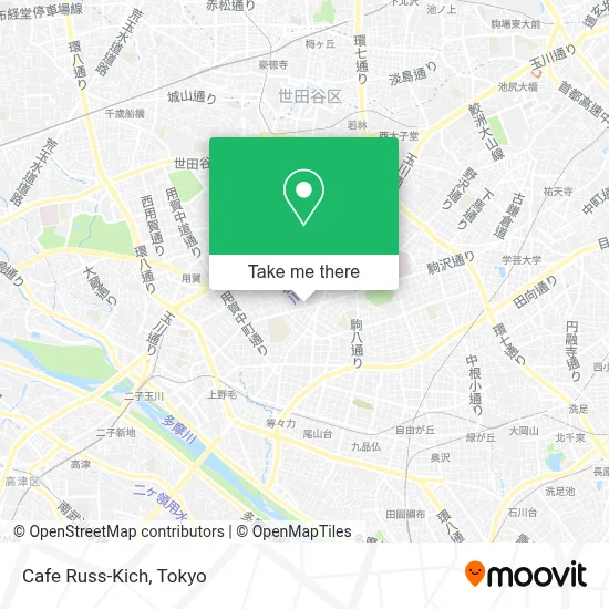 Cafe Russ-Kich map