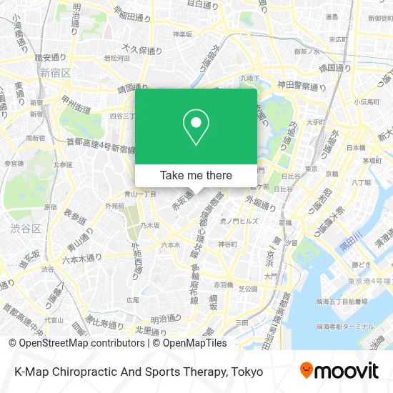 K-Map Chiropractic And Sports Therapy map