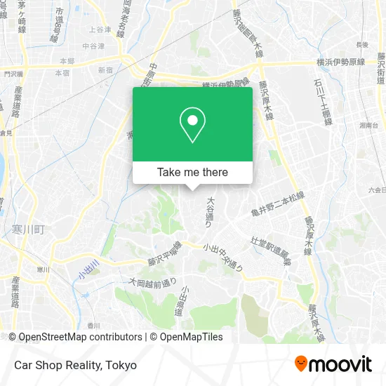 Car Shop Reality map