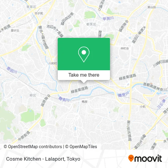 Cosme Kitchen - Lalaport map