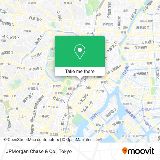 JPMorgan Chase & Co. map
