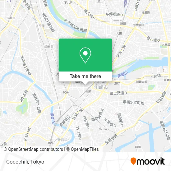 Cocochili map